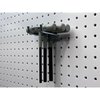 Triton Products 2-3/4 In. Double Rod 80 Degree Bend Stainless Steel Pegboard Hook for 1/8 In. and 1/4 In. Pegboard 3 Pack 82318
